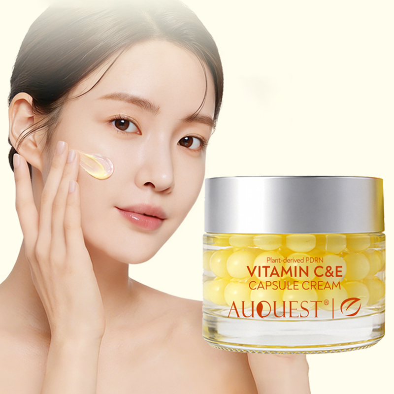 Vitamin C Serum - AUQUEST 비타민 C&E 캡슐 크림 식물성