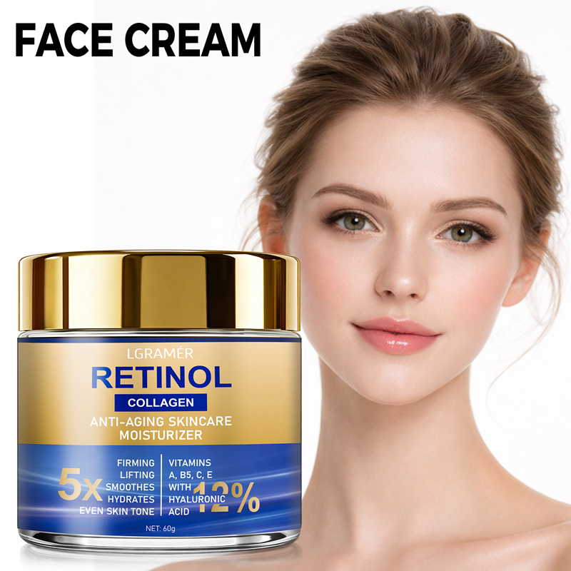 Retinol Cream - 레티놀 페이스 크림 모이스춰라이징 링클 리무버