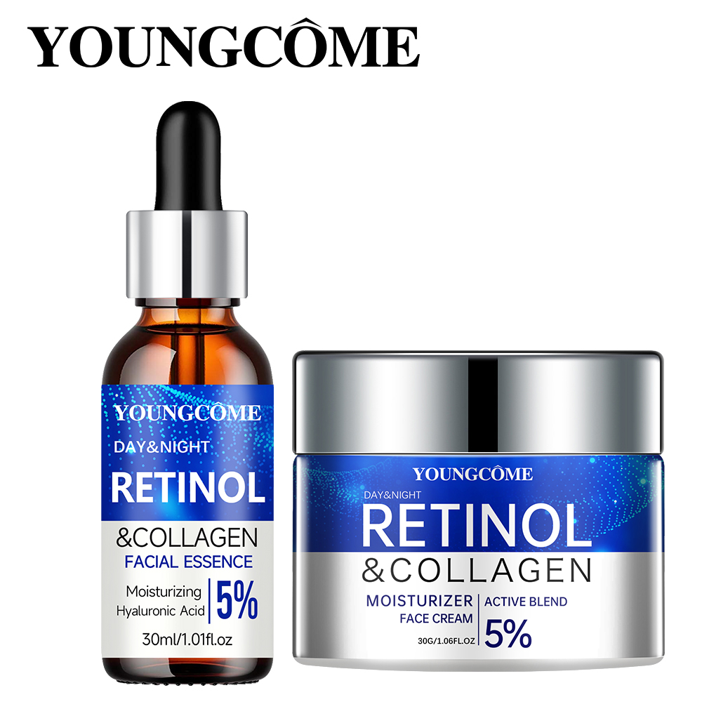 레티놀 크림 세럼 콤보 세트, 수분 잠금 회복, 젊은  - Retinol Cream 리뷰 및 가격
