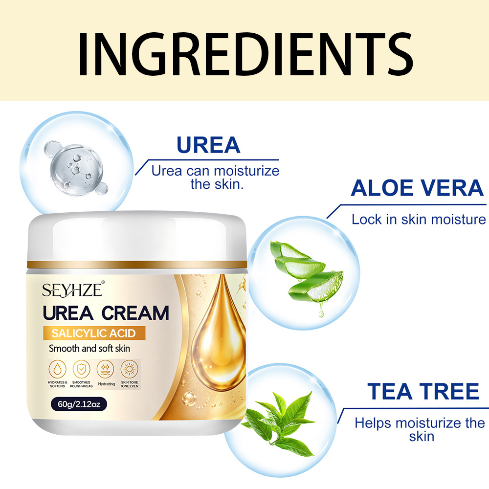SEYHZE 요소 및 살리실산 함유 발 보습 밤, 오래 - Urea Foot Cream 리뷰 및 가격