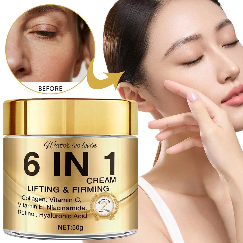 6 IN 1 콜라겐 페이스 크림 리프팅 퍼밍 모이스처라 - Vitamin C Serum 리뷰 및 가격
