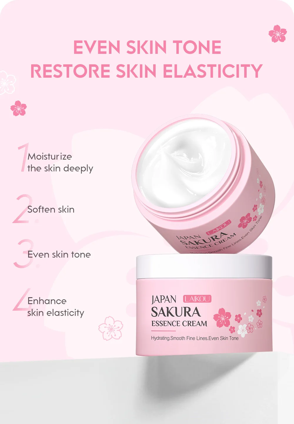 라이코우 일본 사쿠라 에센스 크림 수분 공급, 잔주름  - Vitamin C Serum 리뷰 및 가격