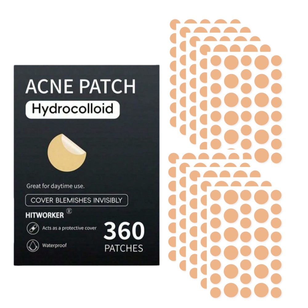 360개/박스 여드름 패치 - 무알콜, 여드름 분비물을 - Face Oil 리뷰 및 가격