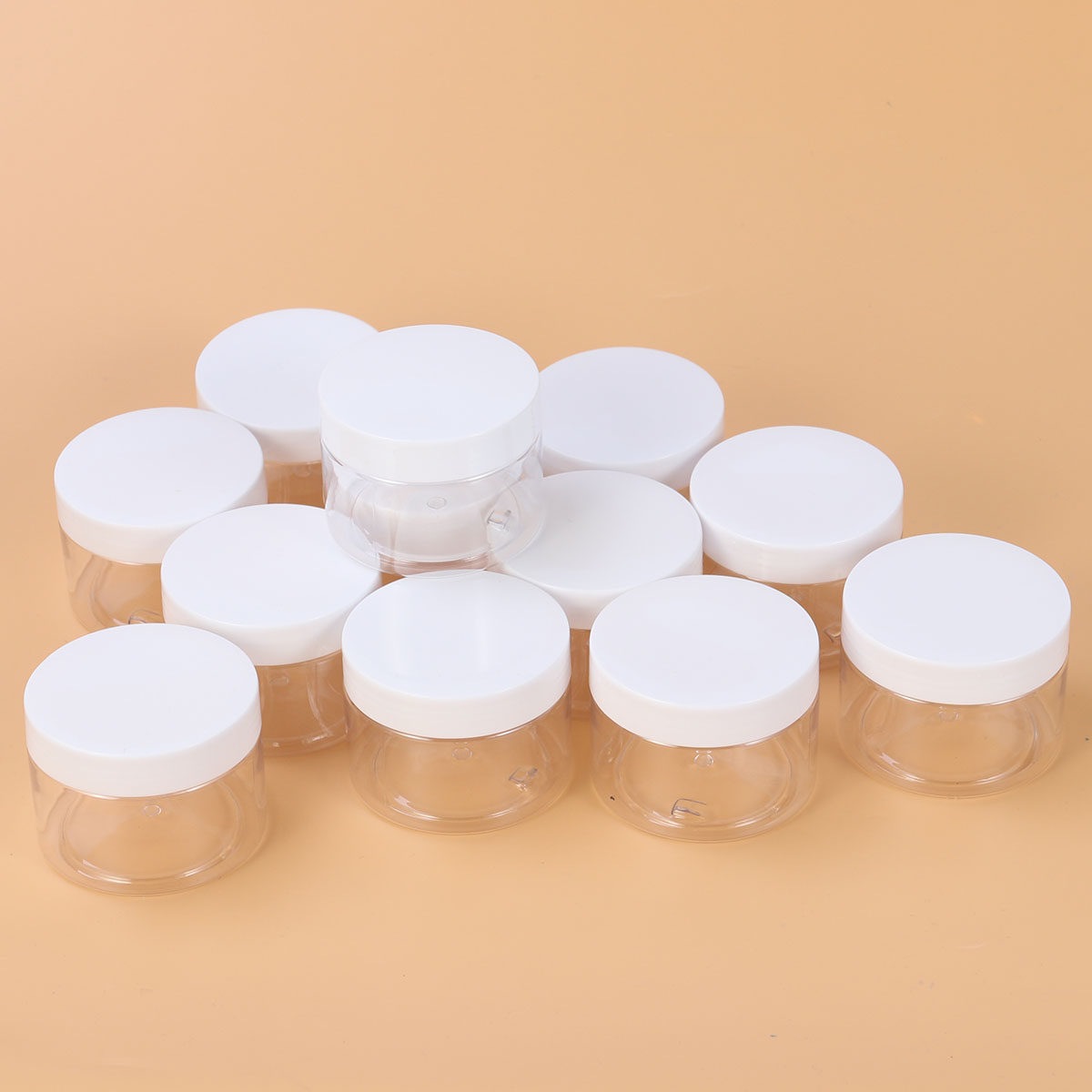 12개들이 투명 플라스틱 넓은 입구의 점토 보관 용기, - Body Lotion 리뷰 및 가격
